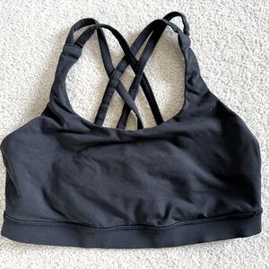 Lululemon Energy Bra Black Size 8